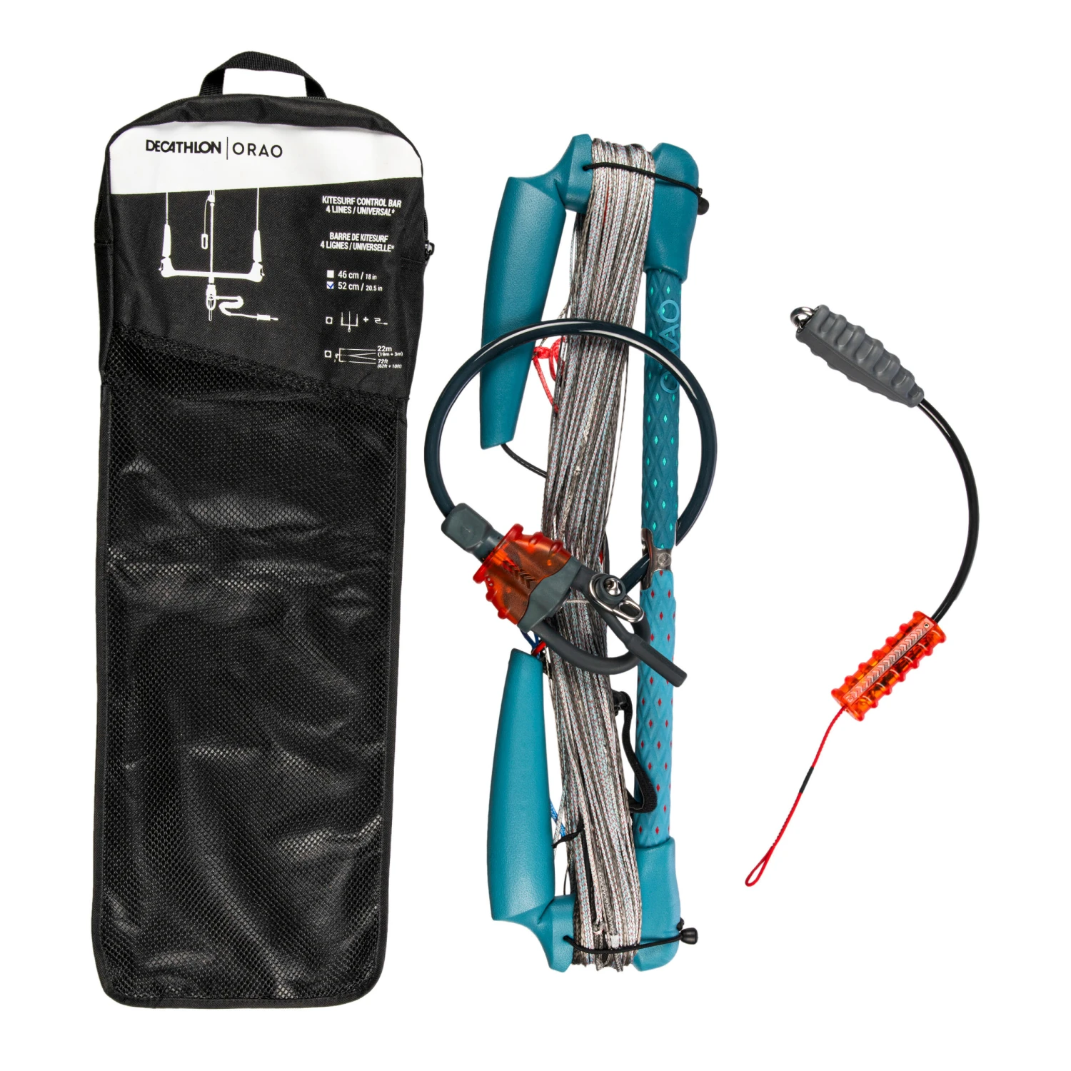 KITESURFING UNIVERSAL BAR - 46 Cm (leash Included) 4 KITESURFING UNIVERSAL BAR - 46 Cm (leash Included) - Image 2