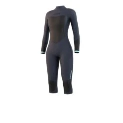 Mystic Brand 3/2mm Long Arm Short Leg Back Zip Wetsuit