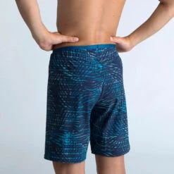 Boys’ Long Swimming Trunks 100 All Chin Black -Water Sports Store kdddf28b4aa382bf58a6287bf4e137d4f