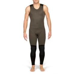 Men's Spearfishing Sleeveless Wetsuit 7 Mm Neoprene SPF 500 Khaki -Water Sports Store kdece8fb8c5d1f42dfcf0ad6efba85d4d