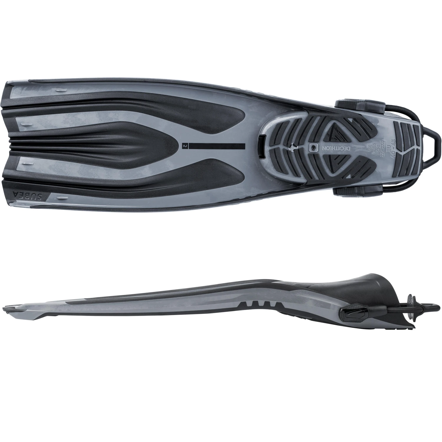 Diving Fins Adjustable OH 500 Power Grey 6 Diving Fins Adjustable OH 500 Power Grey - Image 4