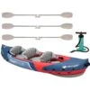 Sevylor Tahiti Plus 3 Person Inflatable Kayak Kit With 3 Paddles And Pump -Water Sports Store kf27699b321a2c29fbc48613e66fe85fb