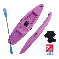 SIT ON TOP KAYAK - PHOTON - COMPLETE WITH PADDLE & BACKREST -Water Sports Store kf2e7674756e1fa17e6ca311c9b41fc9d