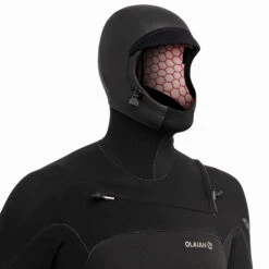 Men's Surfing 5/4 Mm Neoprene Wetsuit With Hood 900. -Water Sports Store kf40e99795a461673bf7154ed16ce3419