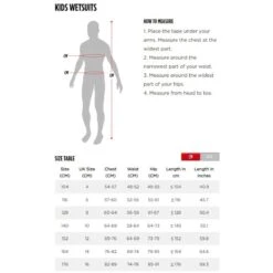 JOBE Boston 3/2mm Kids Wetsuit - Red -Water Sports Store kf44577a2ed56739f2dc0602835bcac65