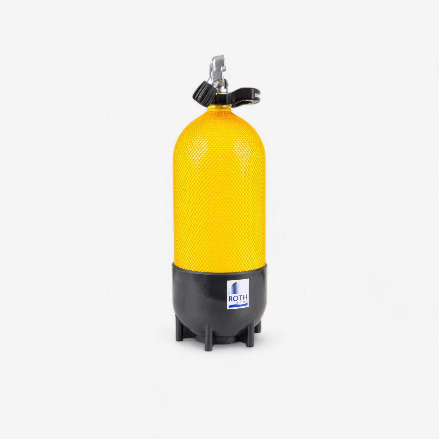 Roth Scuba Diving Tank 12 Litres Short 230 Bar Yellow 3 Roth Scuba Diving Tank 12 Litres Short 230 Bar Yellow