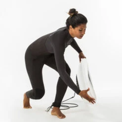 WOMEN'S NEOPRENE SURF WETSUIT OLAIAN 4/3 MM FRONT ZIP -Water Sports Store kfe05da957ef2b80d624064bf669f989e