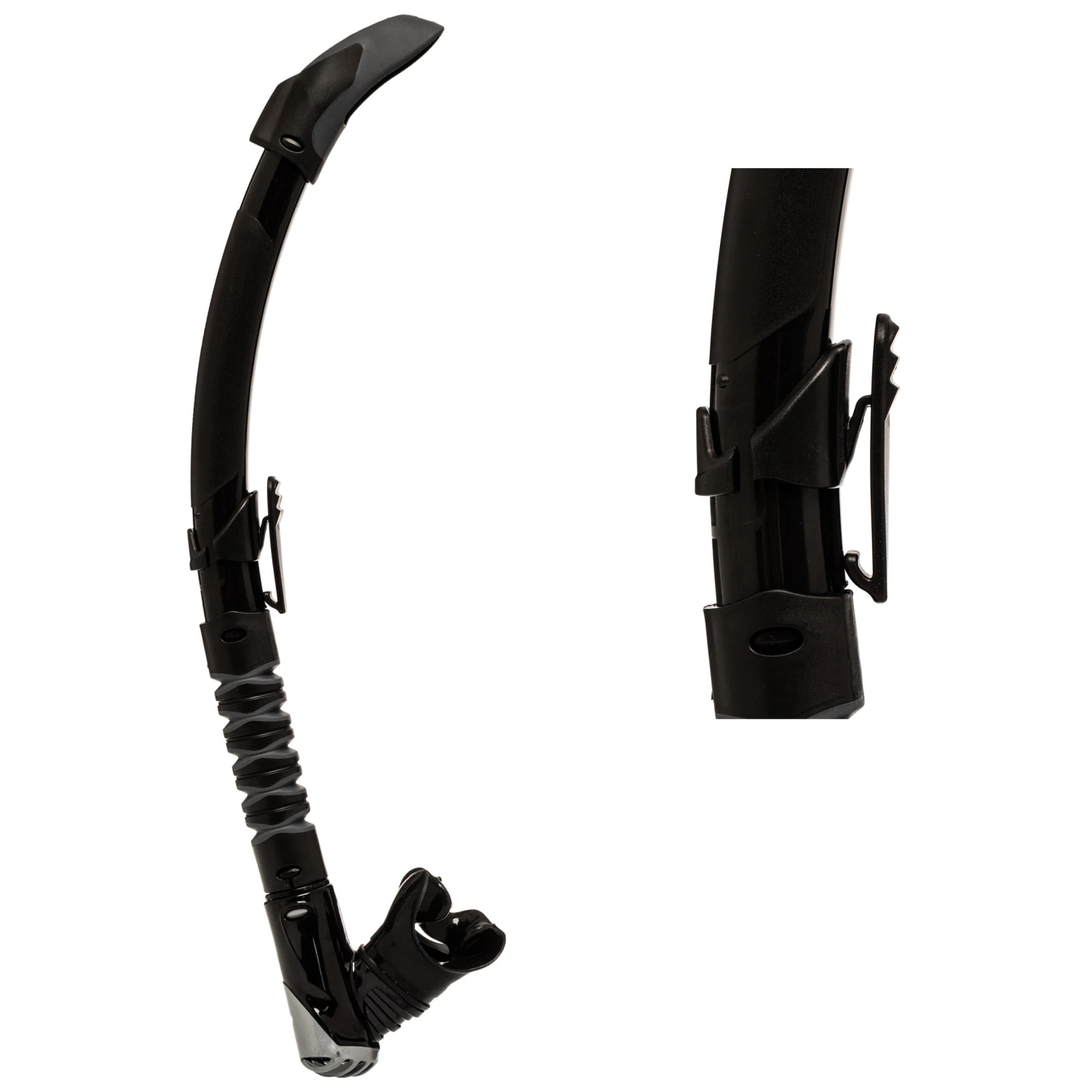 Aqualung Zephyr Flex Adult Snorkelling And Scuba Diving BLACK 4 Aqualung Zephyr Flex Adult Snorkelling And Scuba Diving BLACK - Image 2